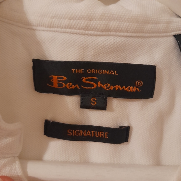 Ben Sherman White Ladies Polo Size S - Picture 2 of 6